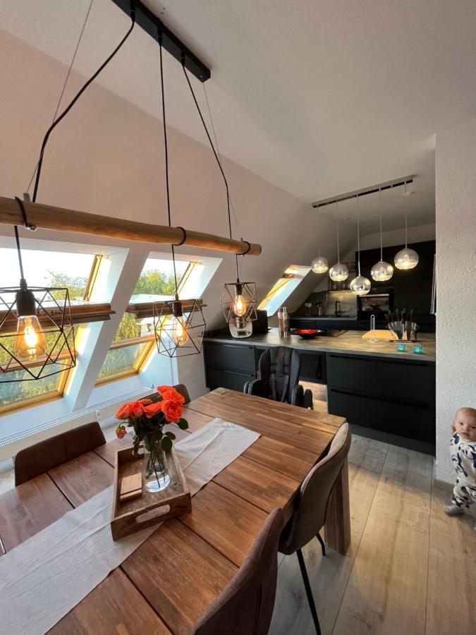 105 Qm Neues Klimatisiertes Appartment Fuer Familien Privater Parkplatz Chemnitz  Exteriér fotografie